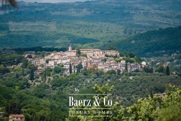 photo 4 OPIO: Contemporary in private estate with view of golf course and old village