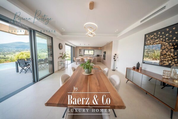 photo 8 OPIO: Contemporary in private estate with view of golf course and old village