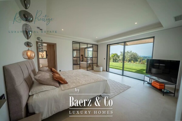 photo 15 OPIO: Contemporary in private estate with view of golf course and old village