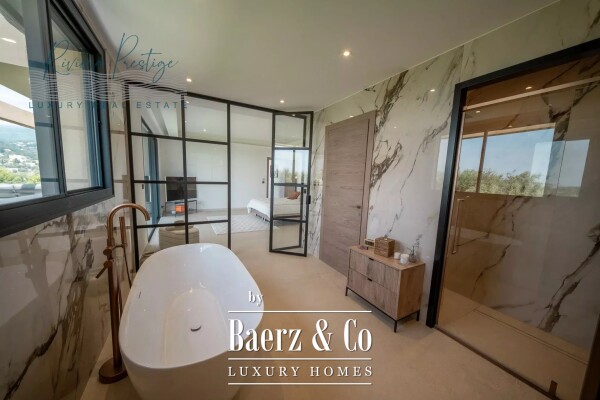 photo 16 OPIO: Contemporary in private estate with view of golf course and old village