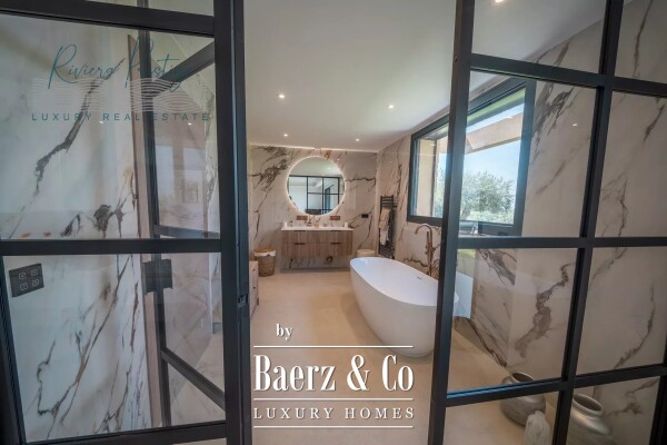 photo 17 OPIO: Contemporary in private estate with view of golf course and old village
